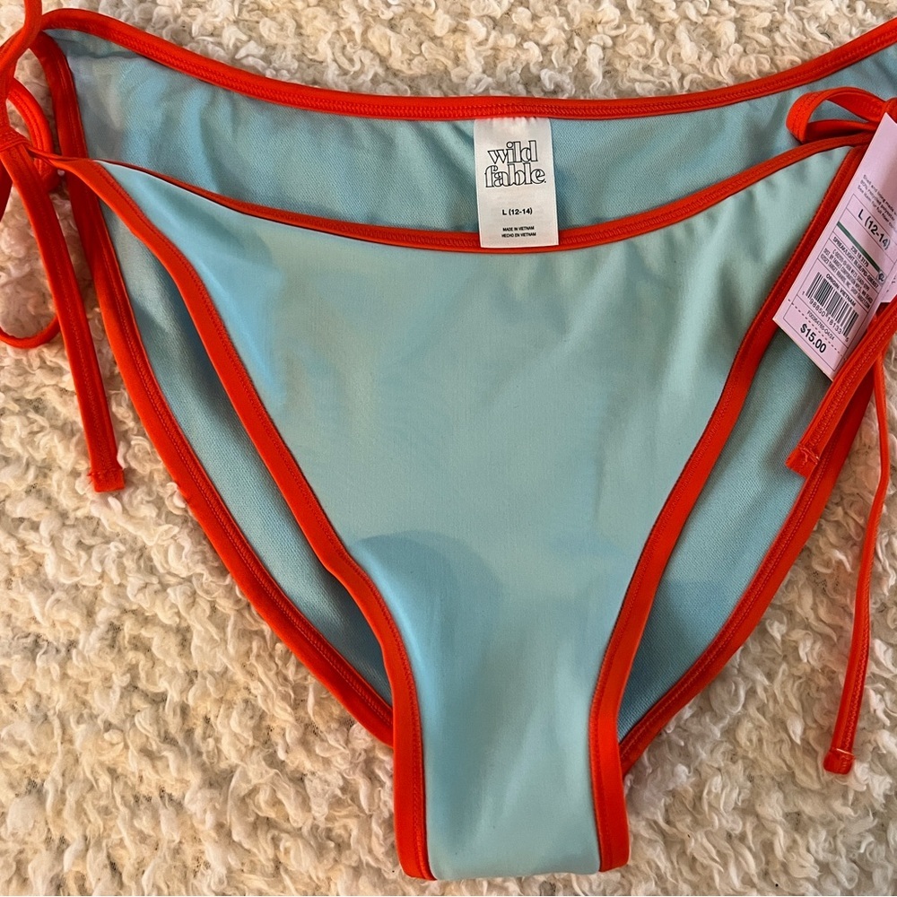 NWT Blue Bikini Bottom